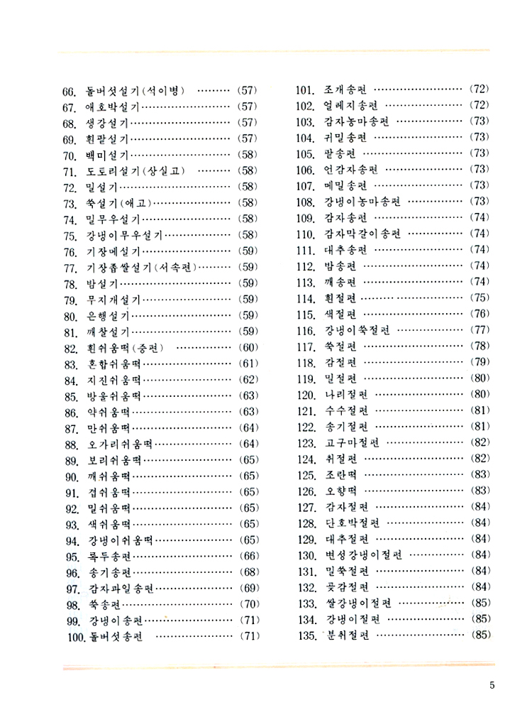 Complete Collection of Korean Dishes (Vol. 1)