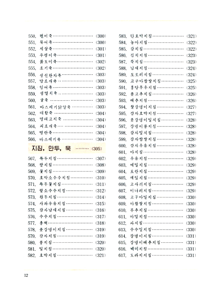 Complete Collection of Korean Dishes (Vol. 1)