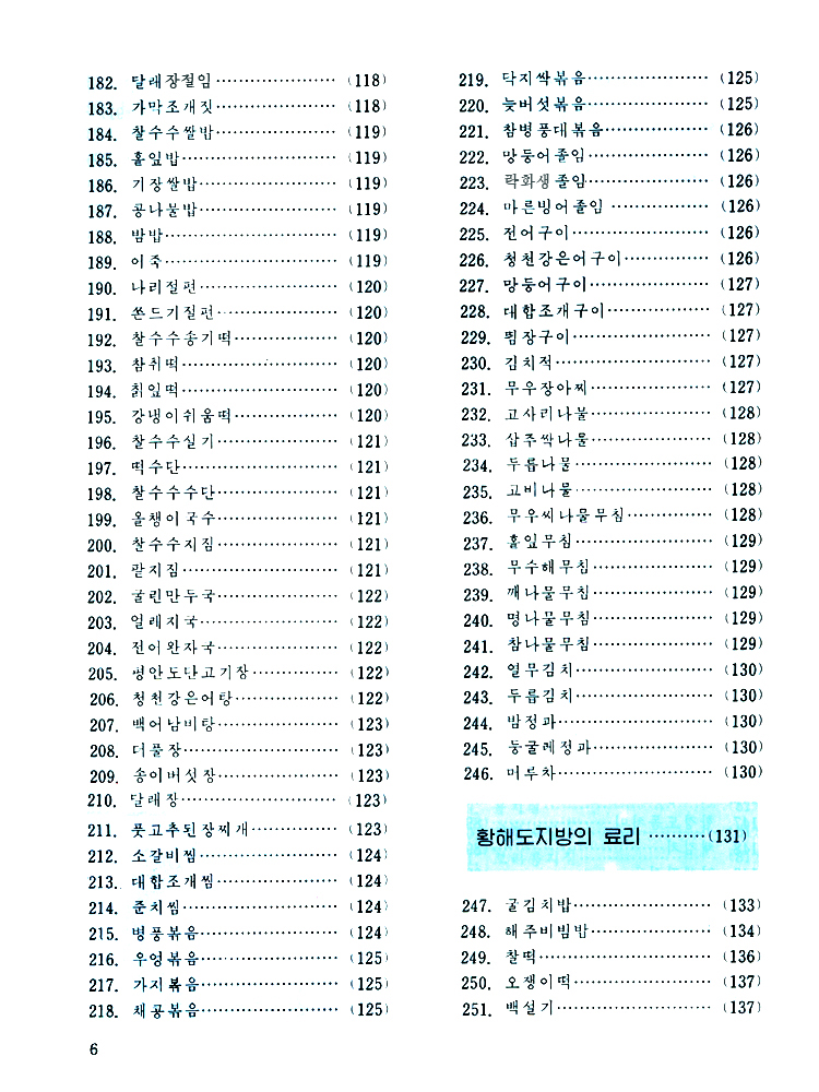 Complete Collection of Korean Dishes (Vol. 6)