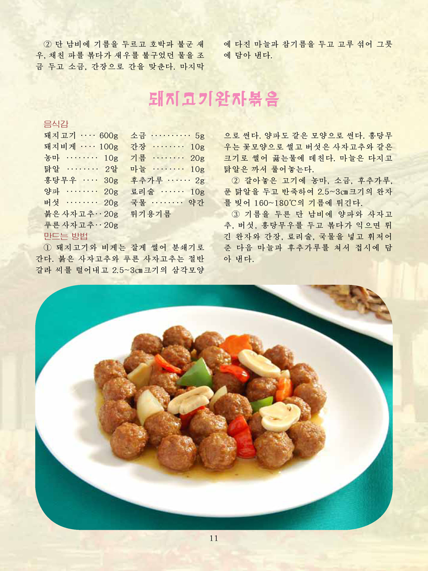 Korean Dishes (No. 2, 2021)