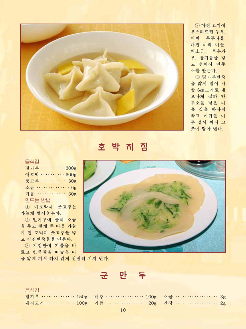 Korean Dishes (No. 4, 2021)
