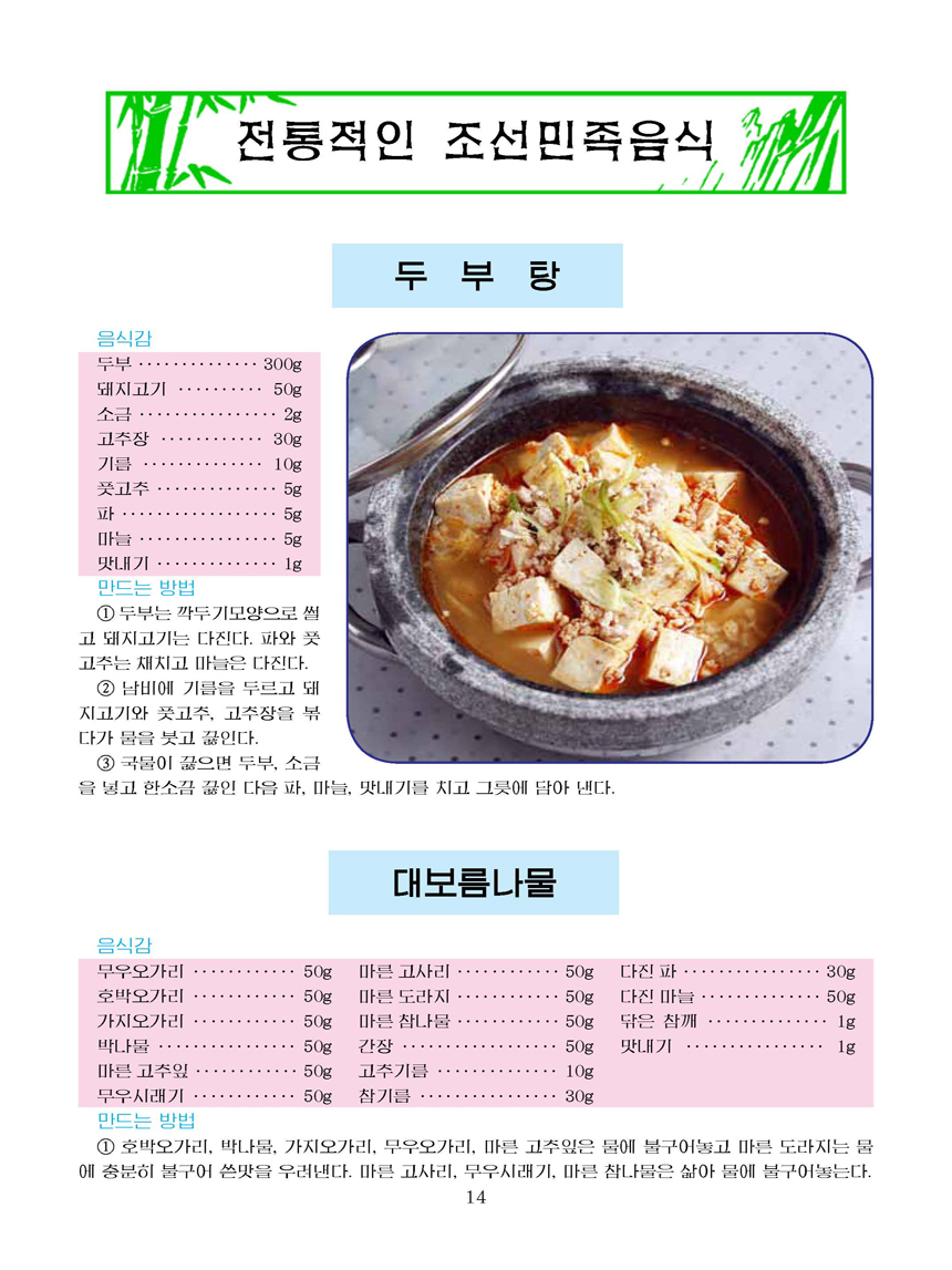 Korean Dishes (No. 4, 2021)