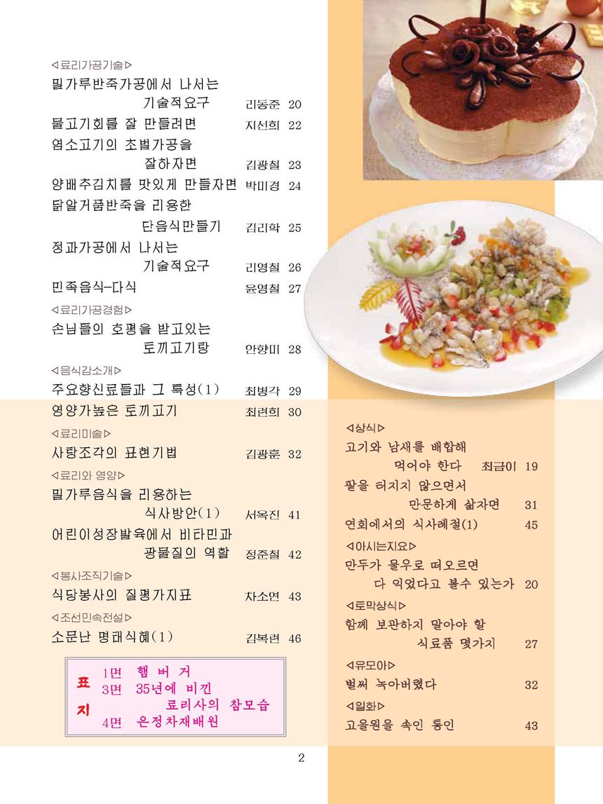 Korean Dishes (No. 1, 2022)