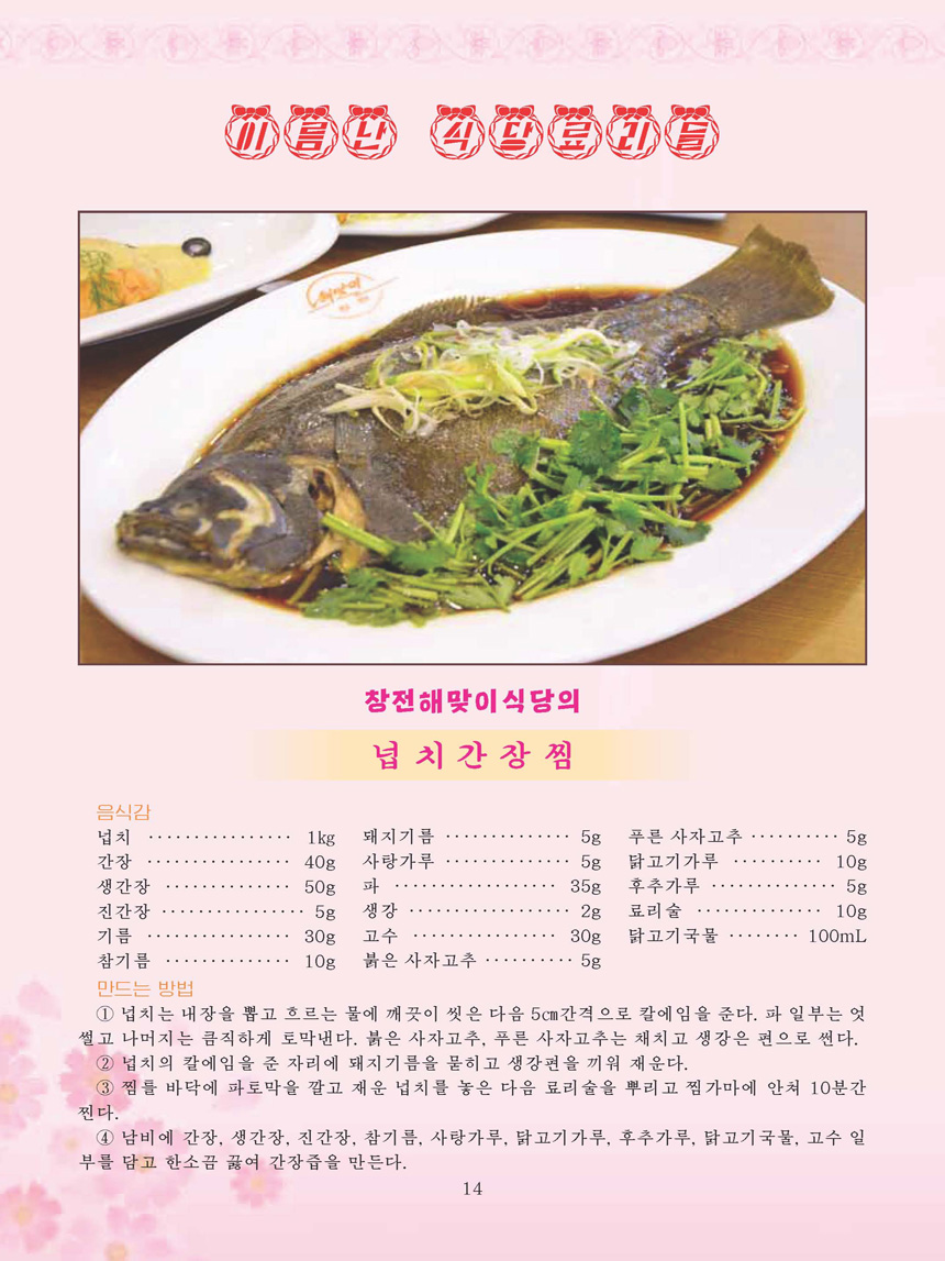 Korean Dishes (No. 3, 2022)