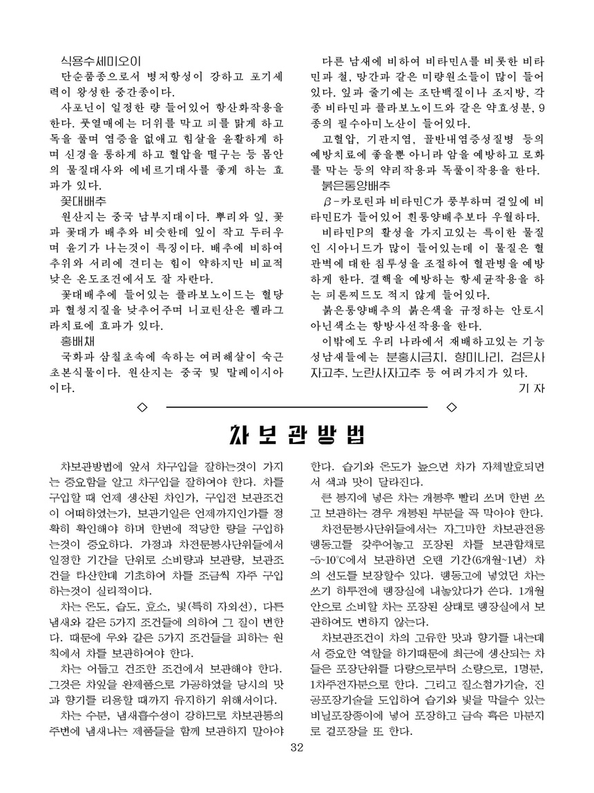 Korean Dishes (No. 1, 2023)