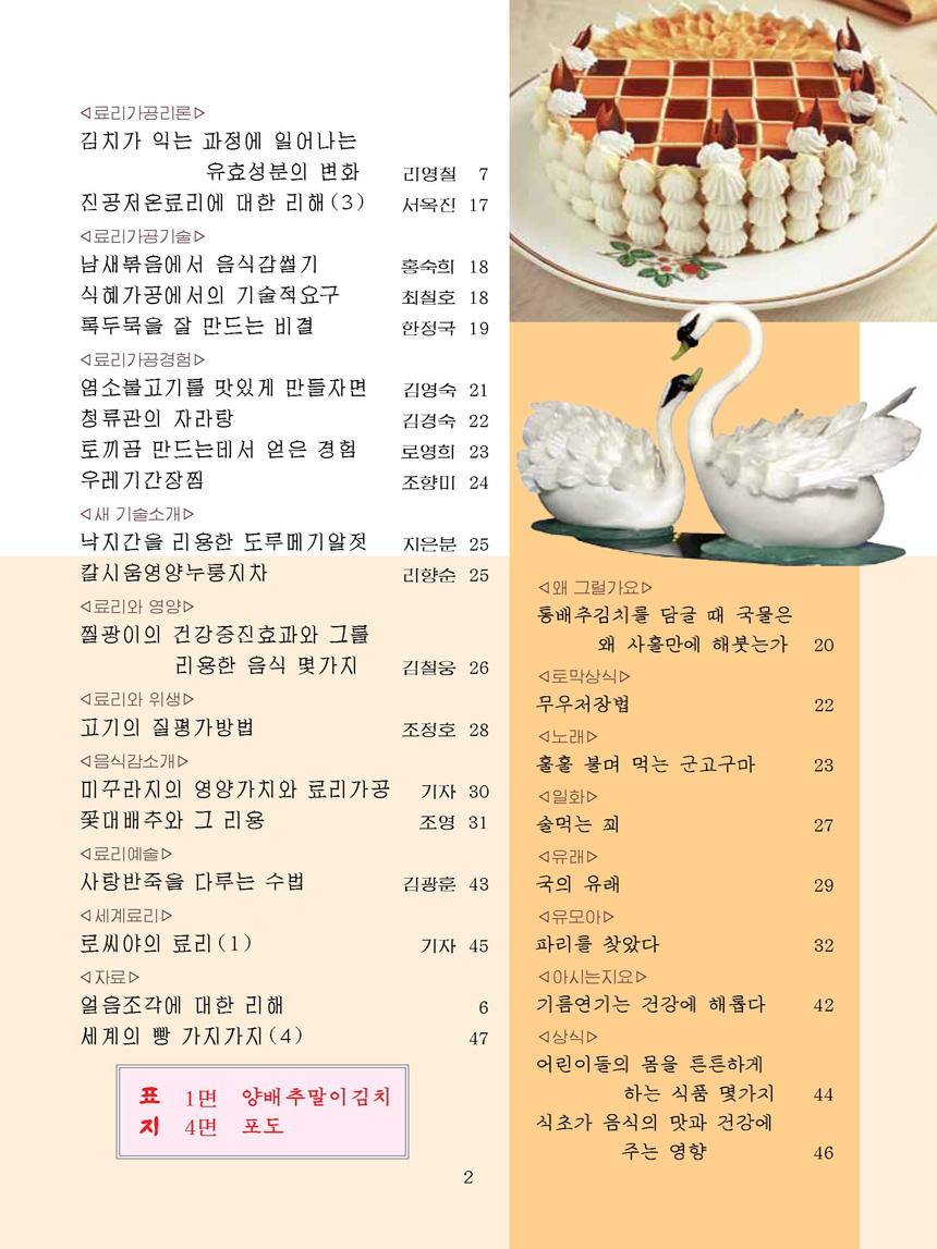 Korean Dishes (No. 4, 2023)