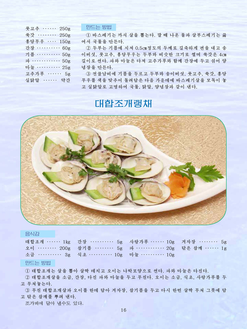 Korean Dishes (No. 4, 2023)