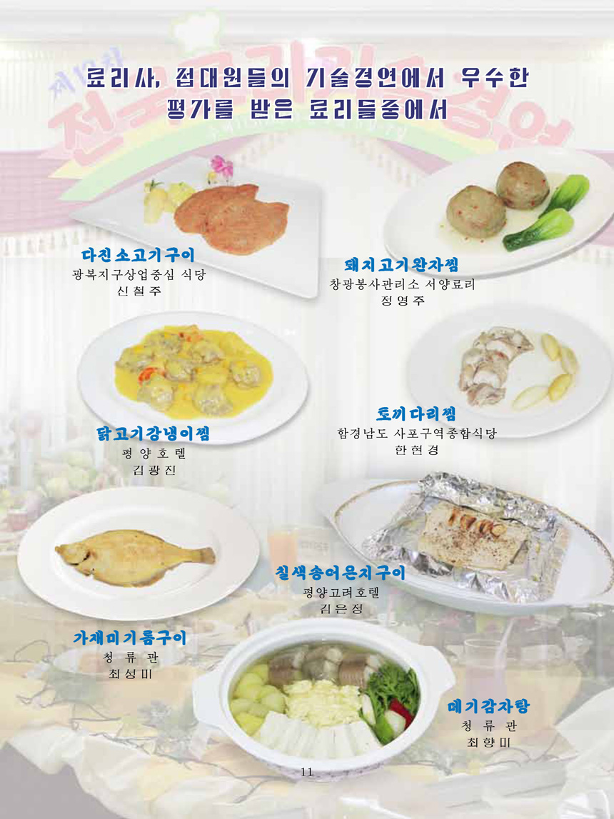 Korean Dishes (No. 1, 2024)