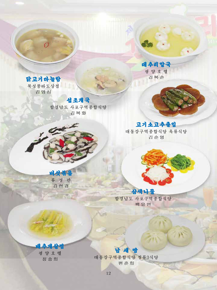Korean Dishes (No. 1, 2024)