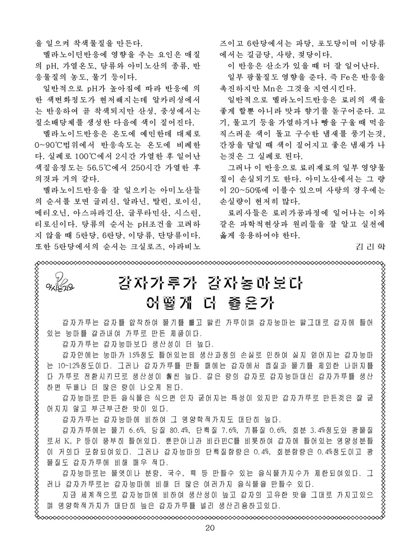 Korean Dishes (No. 1, 2024)