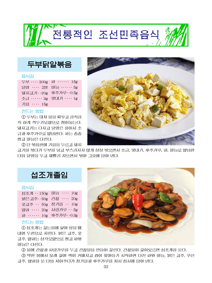 Korean Dishes (No. 1, 2024)