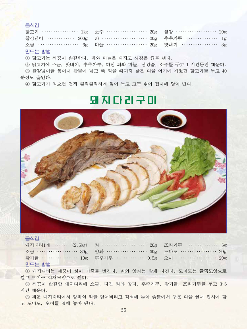 Korean Dishes (No. 1, 2024)