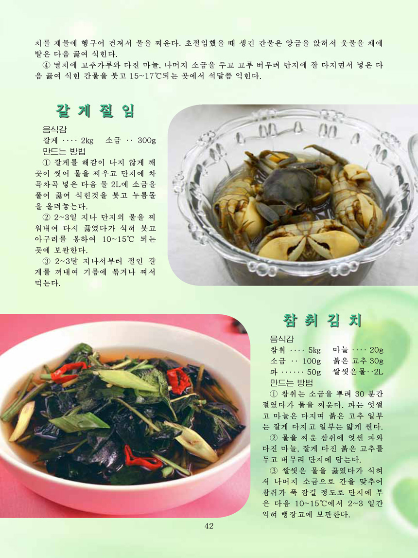 Korean Dishes (No. 1, 2024)