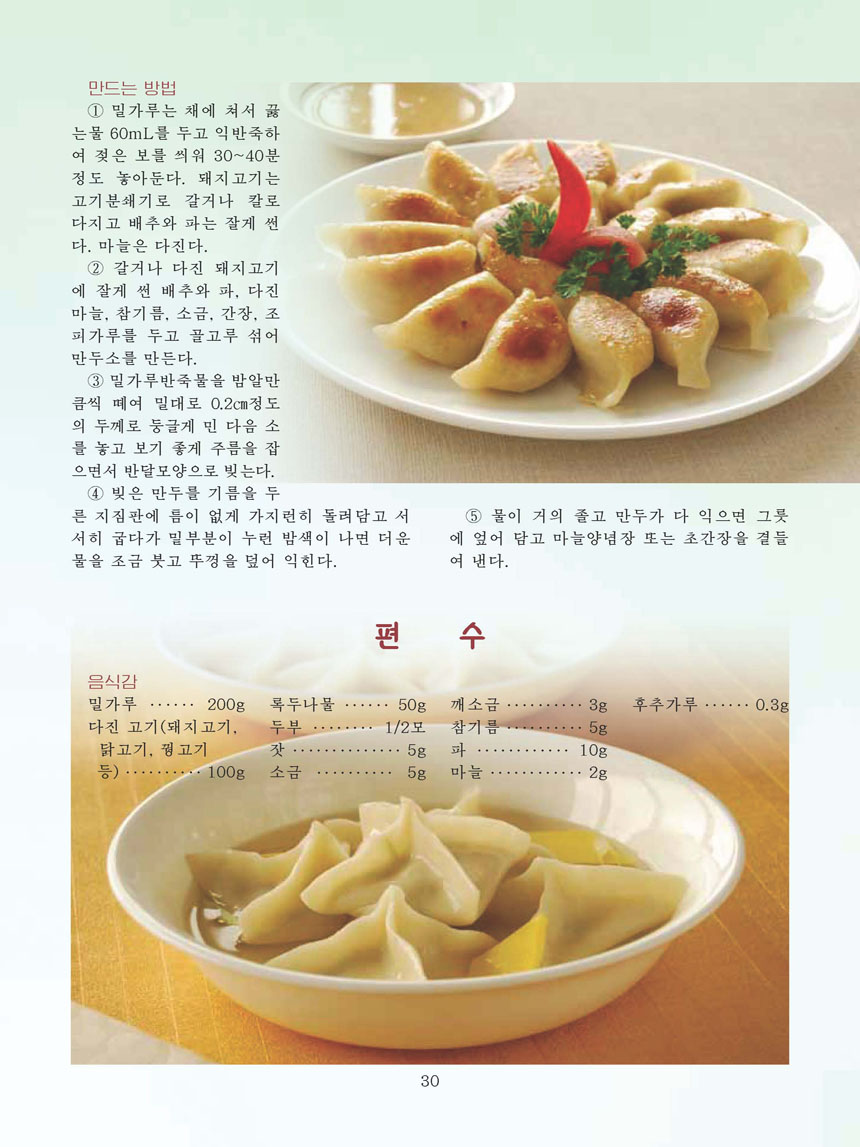 Korean Dishes (No. 4, 2024)
