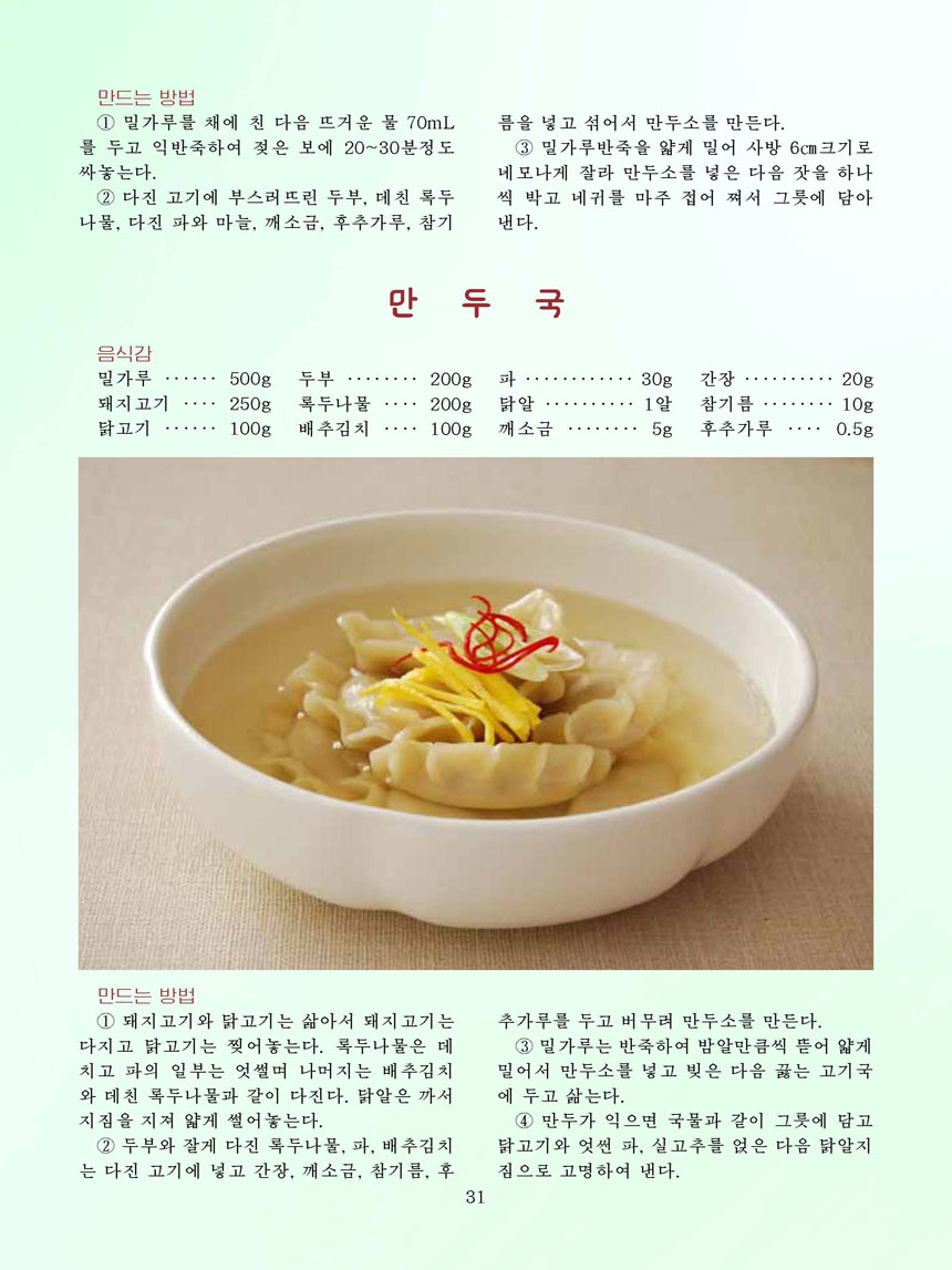 Korean Dishes (No. 4, 2024)