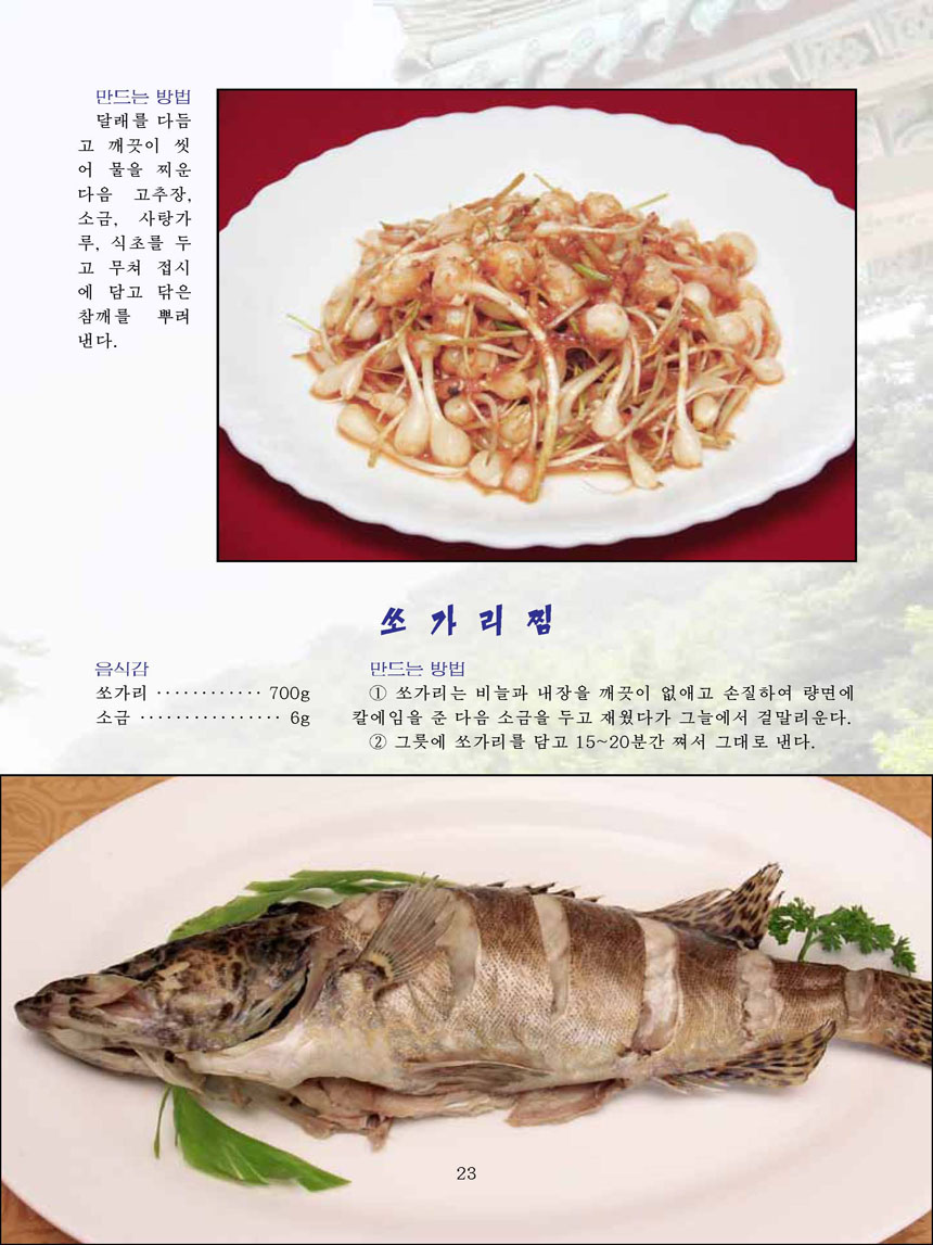 Korean Dishes (No. 1, 2025)