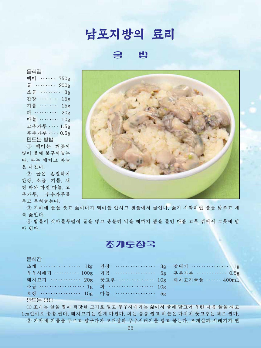 Korean Dishes (No. 3, 2025)