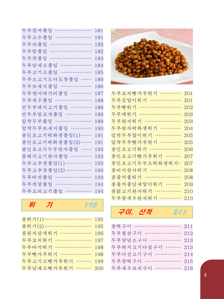 Simple Soybean Dishes